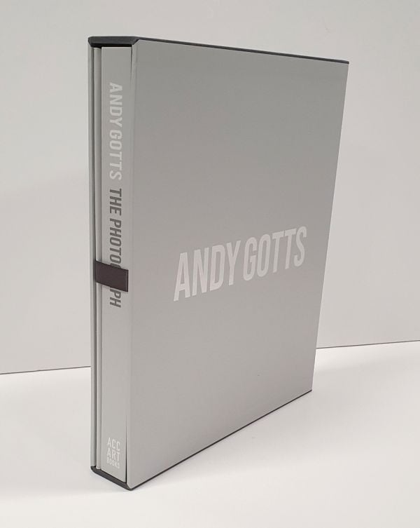 Book cover of Andy Gotts The Photograph; Ringo Starr Deluxe Edition, featuring Scarlett Johansson smirking at camera. Published by ACC Art Books.