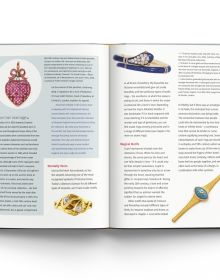 Book cover of The Modern Guide to Antique Jewellery, Beth Bernstein, with a collection of antique jewelry pieces. Published by ACC Art Books.