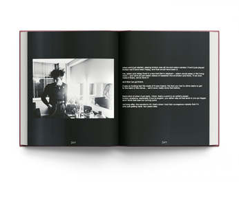 Book cover of All My Friends Have Deserted: Photos of Yungblud by Tom Pallant, with a Promo shot of Yungblud in bold makeup pouting at camera, resting his hands under chin. Published by ACC Art Books.