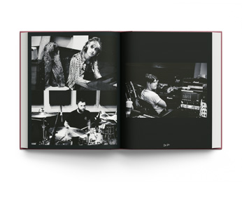 Book cover of All My Friends Have Deserted: Photos of Yungblud by Tom Pallant, with a Promo shot of Yungblud in bold makeup pouting at camera, resting his hands under chin. Published by ACC Art Books.