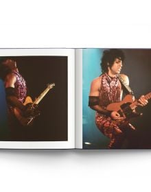 Book cover of Prince: Icon, featuring a portrait of the American singer and musician. Published by ACC Art Books.