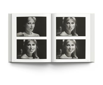 Book cover of Multiple Exposures Allen Jones & Photography, with the silhouette of female figure on wall. Published by ACC Art Books.