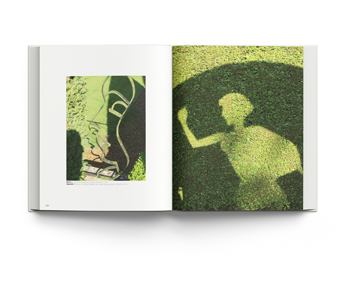 Book cover of Multiple Exposures Allen Jones & Photography, with the silhouette of female figure on wall. Published by ACC Art Books.