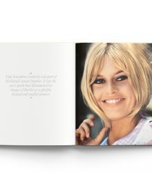 Book cover of Being Bardot, with an iconic portrait of Brigitte Bardot from 1965 by Douglas Kirkland. Published by ACC Art Books.
