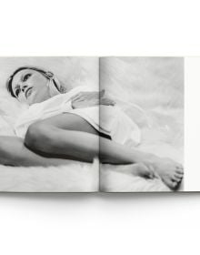 Book cover of Being Bardot, with an iconic portrait of Brigitte Bardot from 1965 by Douglas Kirkland. Published by ACC Art Books.