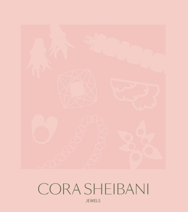 Book cover of Cora Sheibani, Jewels. Published by ACC Art Books.