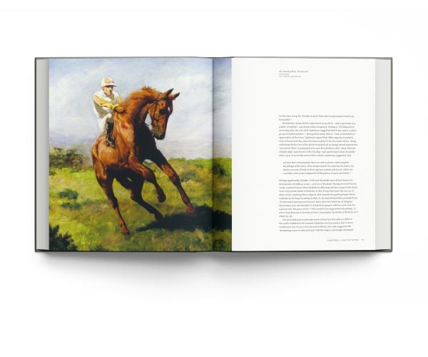 Book cover of Lucy Kemp-Welch 1869-1958, featuring a painting of white horse and brown foal standing in a field, beneath a pink blossom tree. Published by ACC Art Books.