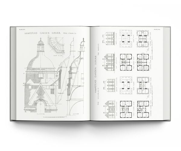 Book cover of The Architecture of Sir Edwin Lutyens, Volume 2: Gardens, Delhi, Washington, with the Presidential Palace domed roof, New Delhi, India. Published by ACC Art Books.