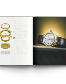 Book cover of Rolex Philosophy, with a silver Rolex GMT-Master II Mens Watch. Published by ACC Art Books.