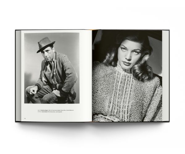 Book cover of Fabulous Faces of Classic Hollywood, with Bette Davis looking over her right shoulder. Published by ACC Art Books.