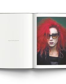 Book cover of Derek Ridgers The London Youth Portraits, featuring a portrait of Tuinol Barry, on Kings Road, 1983. Published by ACC Art Books.