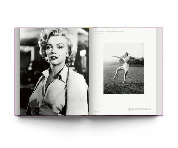 Book cover of Terry Newman's Marilyn Monroe Style, with the American actress smiling at camera. Published by ACC Art Books.