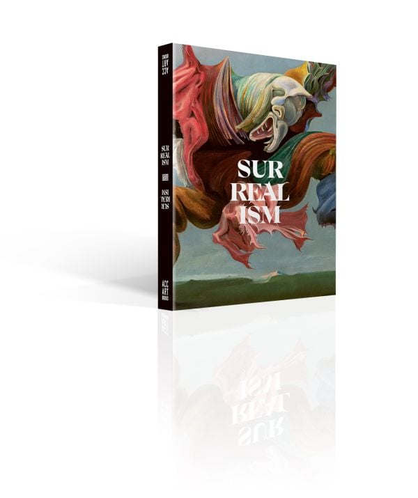 Book cover of Surrealism: First and Always, with a surrealist painting. Published by ACC Art Books.