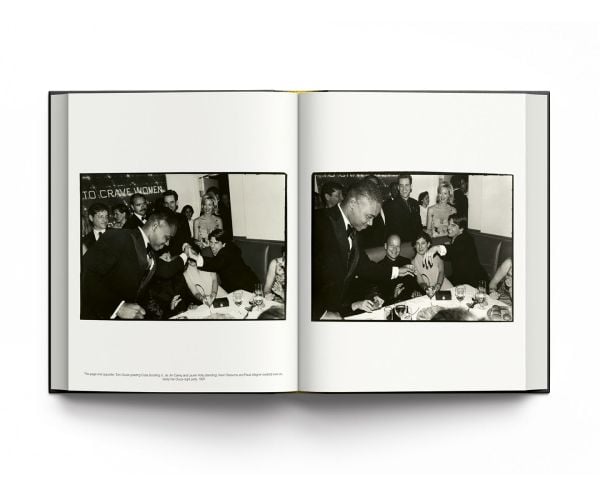 Book cover of Hollywood: Confidential, with a HBO news reporter talking to the camera. Published by ACC Art Books.