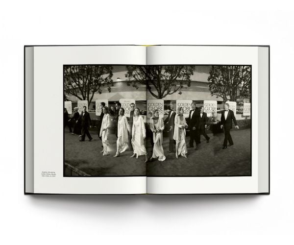 Book cover of Hollywood: Confidential, with a HBO news reporter talking to the camera. Published by ACC Art Books.