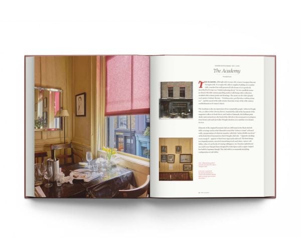 Book cover of The London Club: Architecture, Interiors, Art; featuring an interior wall of coloured marble. Published by ACC Art Books.