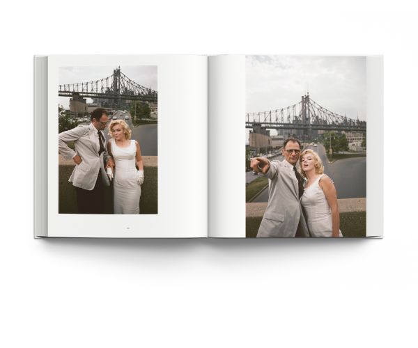 Book cover of Dear Marilyn: The Unseen Letters and Photographs; featuring Monroe in a white top. Published by ACC Art Books.