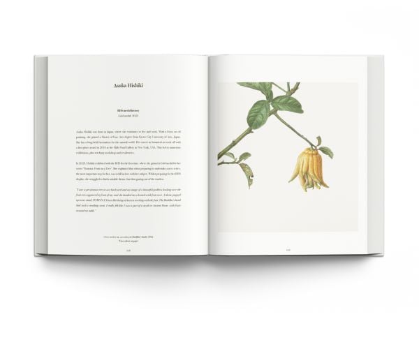 Book cover of RHS Botanical Illustration: The Gold Medal Winners; featuring an illustration of a lemon tree branch. Published by ACC Art Books.