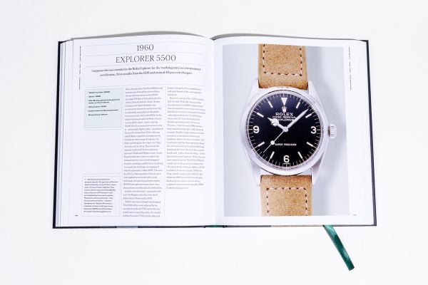Book cover of The Rolex Legacy: The history of Rolex through 120 seminal and rare watches; featuring a silver Rolex watch. Published by ACC Art Books.