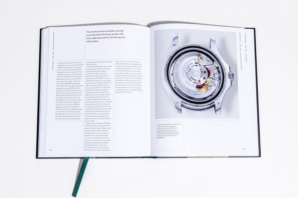 Book cover of The Rolex Legacy: The history of Rolex through 120 seminal and rare watches; featuring a silver Rolex watch. Published by ACC Art Books.