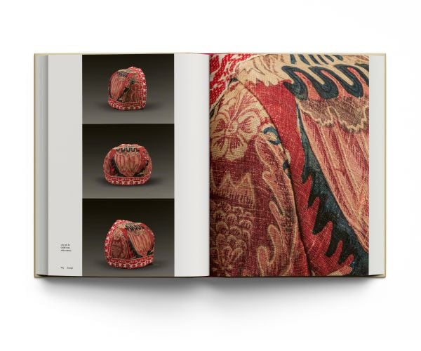 Book cover of Chintz: Indian Cotton Textiles from the Karun Thakar Collection; featuring floral textile. Published by ACC Art Books.