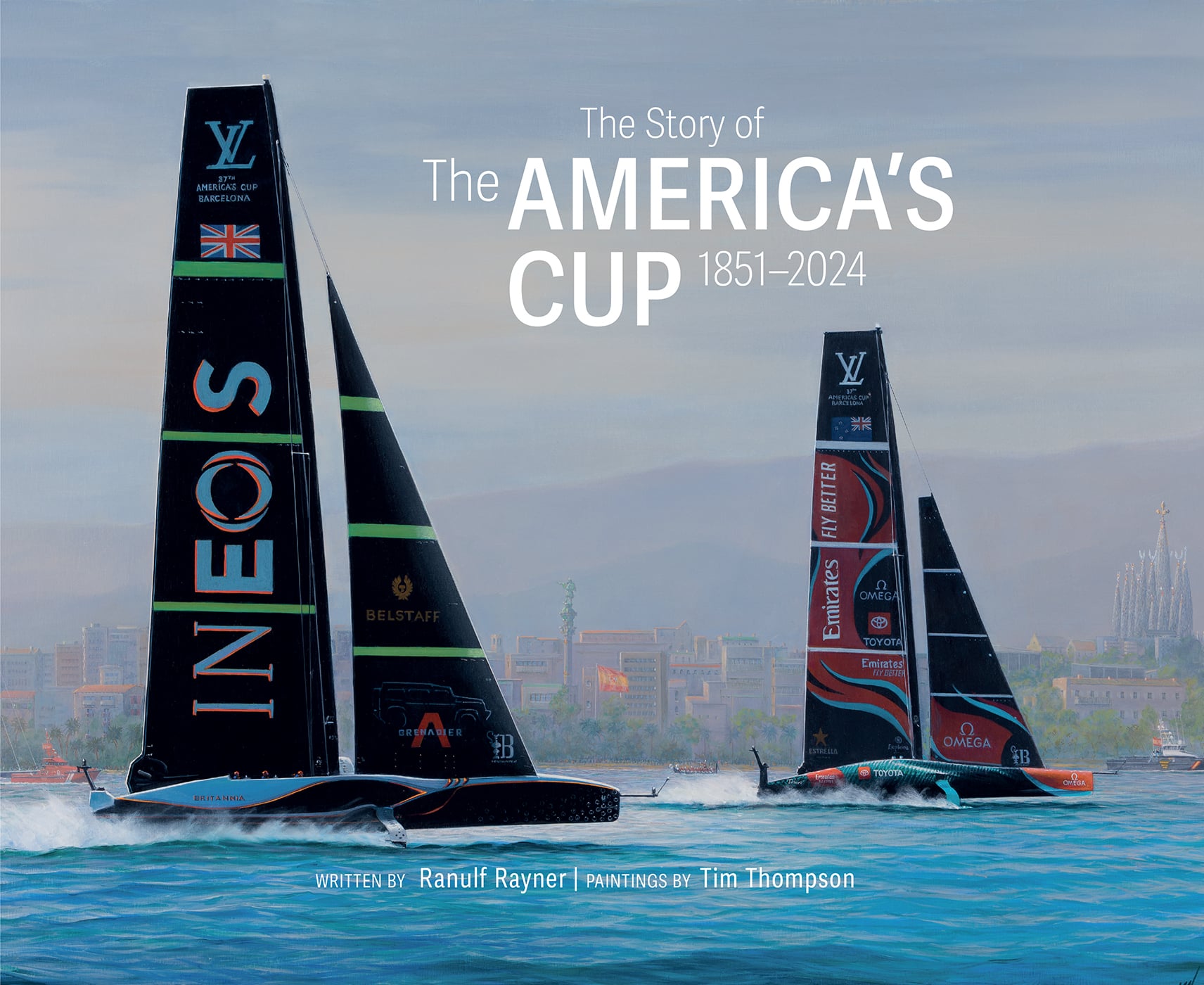 The Story of the America's Cup 1851-2024 - ACC Art Books US