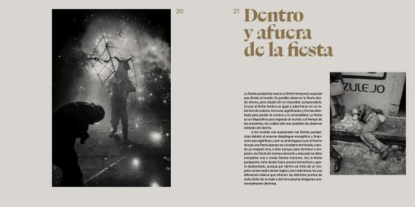 Book cover of Bosques Rebeldes, with a figure wearing a horned skeleton head. Published by Kulturalis.