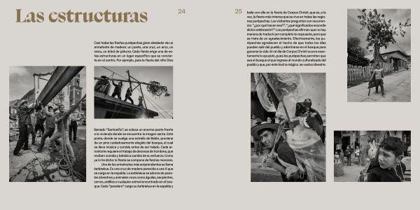 Book cover of Bosques Rebeldes, with a figure wearing a horned skeleton head. Published by Kulturalis.