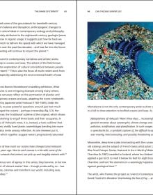 Book cover of Can the Seas Survive Us? with the sea full of fish and two sharks. Published by Kulturalis.