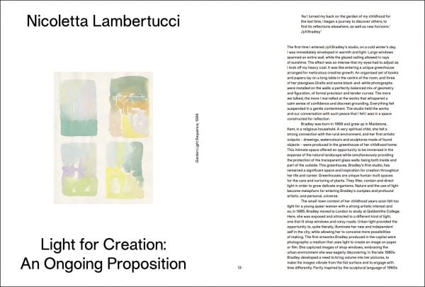 Book cover of Jyll Bradley: Running and Returning, with a model facing away from the viewer with bare back. Published by Kulturalis.