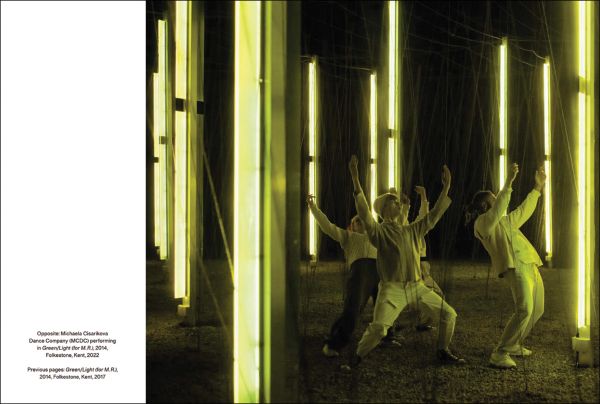 Book cover of Jyll Bradley: Running and Returning, with a model facing away from the viewer with bare back. Published by Kulturalis.
