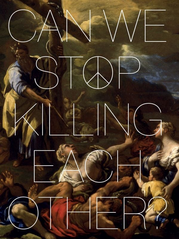 Book cover of Can We Stop Killing Each Other? Published by Kulturalis.