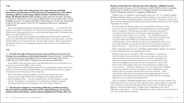 Book cover of The Age of Johnson: The Library of Loren and Frances Rothschild, featuring a painting of a man reading a manuscript. Published by Kulturalis.