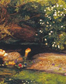 Book cover of Millais: A Sketch by M. H. Spielmann, Preceded by the Artist's Thoughts on our Art of Today; with a self-portrait of the painter holding a paint palette. Published by Pallas Athene.