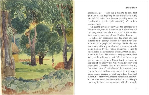 Book cover of Noa Noa. Published by Pallas Athene.