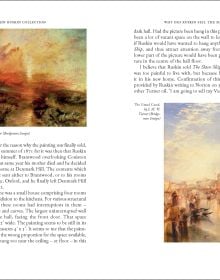 Book cover of A John Ruskin Collection, with the artist in later life, leaning against a stone wall holding a walking stick. Published by Pallas Athene.