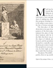 Book cover of Anecdotes of William Hogarth; with a painting of the artist. Published by Pallas Athene.