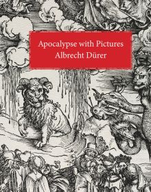 Book cover of The Beast with Two Horns like a Lamb, Apocalypse With Pictures, featuring detail of woodcut print by Albrecht Durer. Published by Pallas Athene.