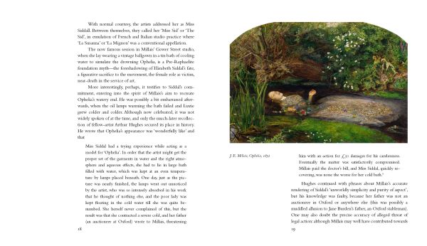 Book cover of Elizabeth Siddal, featuring an Iink sketch by Dante Gabriel Rossetti, titled 'Elizabeth Siddal, Seated at an Easel', 1852. Published by Pallas Athene.