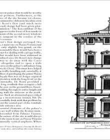 Book cover of A Guide to Baroque Rome: The Palaces, with a baroque palace entrance. Published by Pallas Athene.