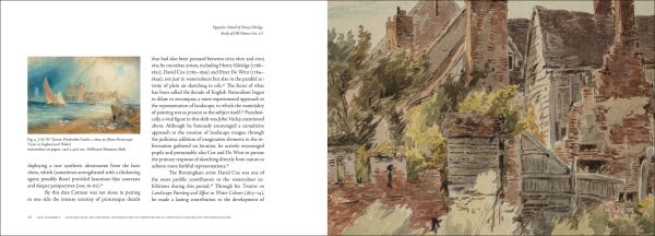 Book cover of Impressions in Watercolour: Turner and his Contemporaries, featuring a watercolor landscape painting. Published by Pallas Athene.