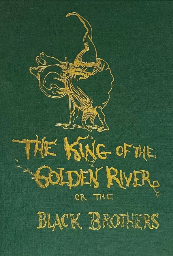 Book cover of The King of the Golden River or the Black Brothers. Published by Pallas Athene.
