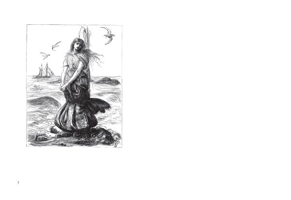 Book cover of Millais's Collected Illustrations; featuring a drawing of two young children reading a book together. Published by Pallas Athene.