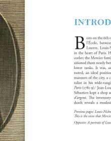 Book cover of Neighbours and Rivals: An Eighteenth-Century Journey Between Paris and London, featuring an 18th century street scene. Published by Pallas Athene.