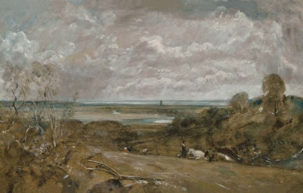Book cover of Letters of John Constable: A Selection; with a portrait sketch of the painter. Published by Pallas Athene.