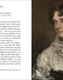 Book cover of Letters of John Constable: A Selection; with a portrait sketch of the painter. Published by Pallas Athene.