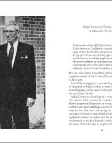 Book cover of A Man and his Home: Ralph Dutton of Hinton Ampner, 8th Baron Sherborne; featuring a man standing in a mature garden. Published by Pallas Athene.