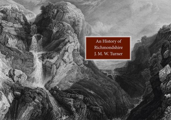 Book cover of An History of Richmondshire; with a rocky landscape. Published by Pallas Athene.