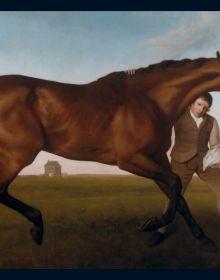 Book cover of A Memoir of George Stubbs; with a portrait of the British painter. Published by Pallas Athene.