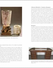 Book cover of Gallé Furniture; with a walnut and oak sideboard decorated with bronze wheat. Published by ACC Art Books.